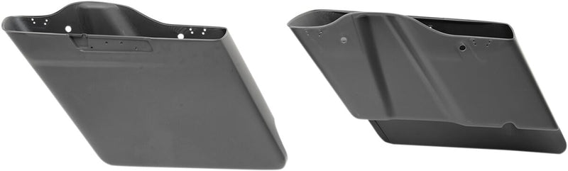 Drag Specialties Black Left Side OEM-Style Saddlebag Extension for 2014-2025 Harley-Davidson Touring Motorcycles #MTBY-1183