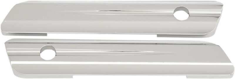 Drag Specialties Chrome Hinge Covers for 2014-2020 Harley-Davidson Touring Motorcycles #S77-0149C