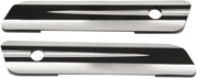 Drag Specialties Black Hinge Covers for 2014-2025 Harley-Davidson Touring Motorcycles