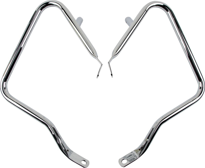 Drag Specialties Saddlebags Guards/Support Kit Fits Harley-Davidson Touring Models 2014-2024 #21028