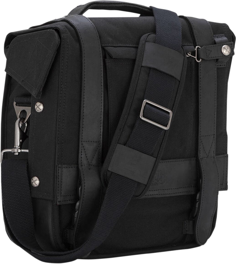 Burly Brand Single Saddlebag in Black