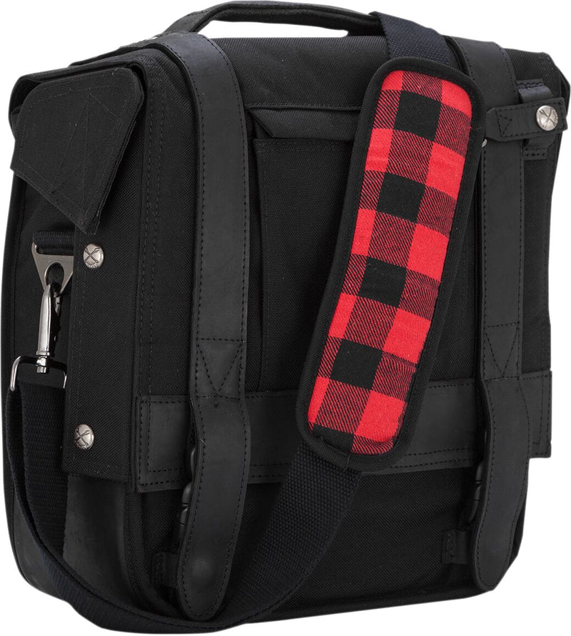 Burly Brand Single Saddlebag in Black