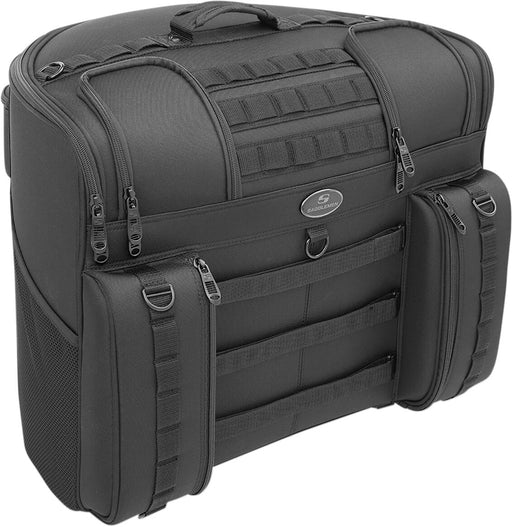 Saddlemen Black BR4100 Tactical Back Seat Bag