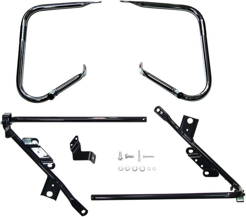 Drag Specialties Saddlebag Supports Fits Harley-Davidson Touring Models 2009-2013 #21058B