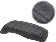Mustang Seats Blue/Black Saddlebag Lid Cover for 2014-2025 Harley-Davidson Touring Models