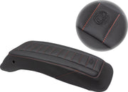 Mustang Seats Red/Black Saddlebag Lid Cover for 2014-2025 Harley-Davidson Touring Models