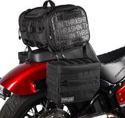 Thrashin Supply Co. Essential Throw-Over Saddlebags In Black