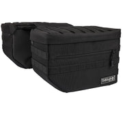 Thrashin Supply Co. Escape Throw-Over Saddlebags In Black