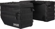 Thrashin Supply Co. Escape Throw-Over Saddlebags In Black