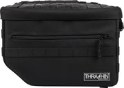 Thrashin Supply Co. Escape Throw-Over Saddlebags In Black
