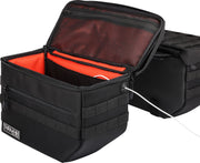 Thrashin Supply Co. Escape Throw-Over Saddlebags In Black