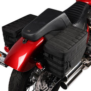 Thrashin Supply Co. Escape Throw-Over Saddlebags In Black