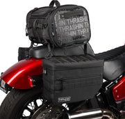 Thrashin Supply Co. Escape Throw-Over Saddlebags In Black