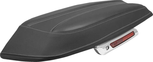 Saddlemen Bagger Lid Covers for 2023-2025 Harley-Davidson Black Dominator Left Right Saddlebag Saddlehyde™ Vinyl Pair #L870-23-D
