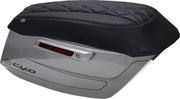 Mustang Deluxe Diamond Saddlebag Lid Covers for 2023-2026 Harley-Davidson Black Blue