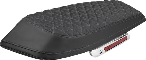 Saddlemen Saddlebag Lid Covers for 2023-2026 Harley-Davidson Roadsofa™ Step-Up Black Silver Tri-Gripper Panels Saddlehyde™ Pair #L870-23-21105