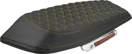 Saddlemen Saddlebag Lid Covers for 2023-2026 Harley-Davidson Roadsofa™ Step-Up Black Gold Tri-Gripper Panels Saddlehyde™ Pair #L870-23-21107