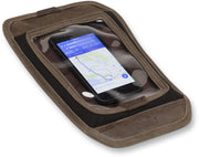 Burly Brand Dark Oak Waxed Canvas Magnetic Tank Pocket