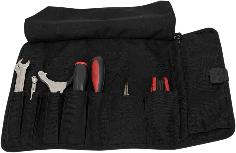 Burly Brand Black Cordura Tool Roll