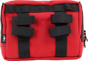 Thrashin Supply Co. Handlebar Bag Orange Red 1050D Nylon #THB-0015