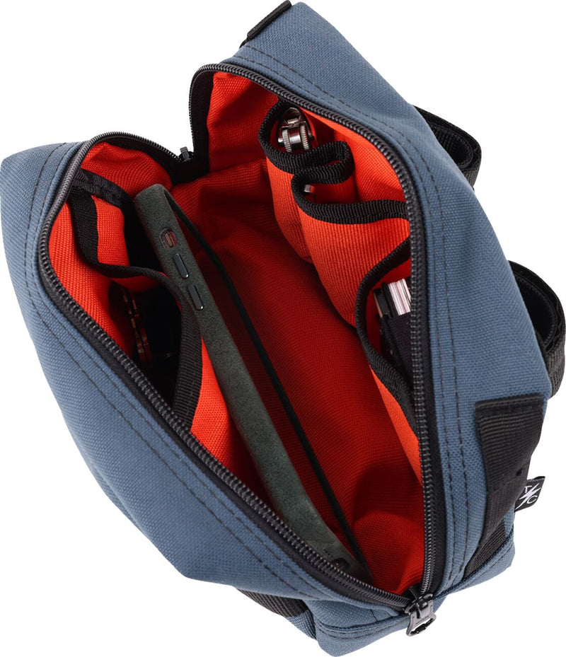 Handlebar Bag Blue| Orange #THB-0023
