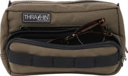 Thrashin Supply Co. Handlebar Bag Plus Green Orange 1050D Nylon #THB-0010