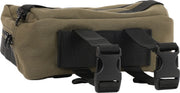 Thrashin Supply Co. Handlebar Bag Plus Green Orange 1050D Nylon #THB-0010