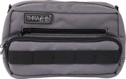 Thrashin Supply Co. Handlebar Bag Plus Grey Orange 1050D Nylon #THB-0018