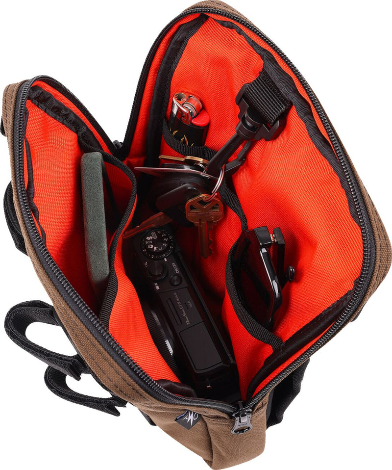 Handlebar Bag Slim Brown #THB-0032