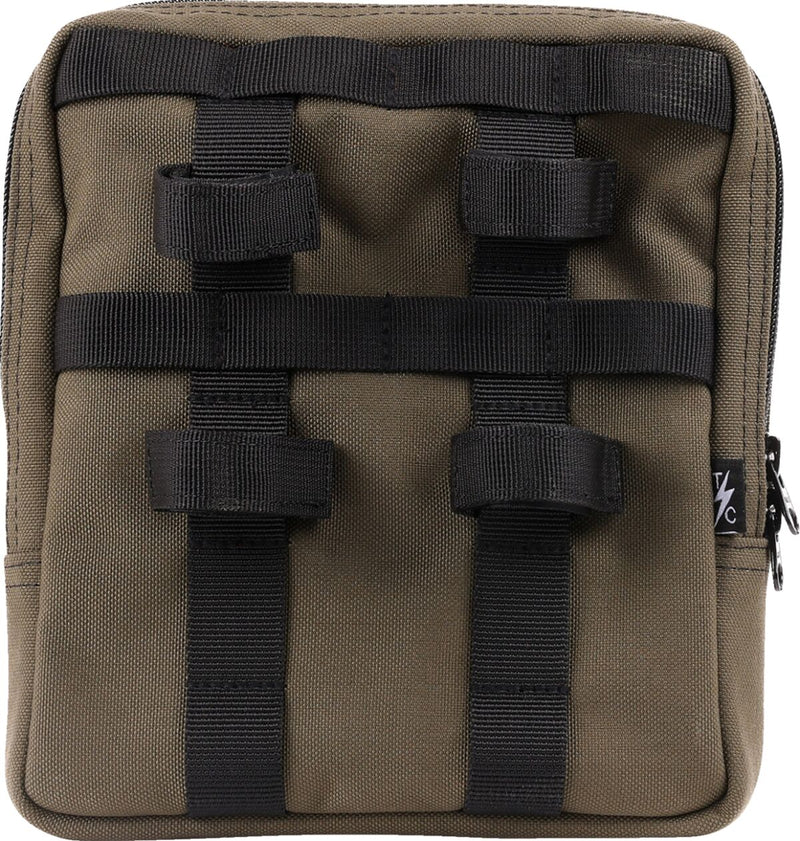Thrashin Supply Co. Handlebar Bag Slim Green 1050D Nylon #THB-0031