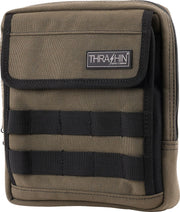 Thrashin Supply Co. Handlebar Bag Slim Green 1050D Nylon #THB-0031