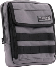 Thrashin Supply Co. Handlebar Bag Slim Grey 1050D Nylon #THB-0030
