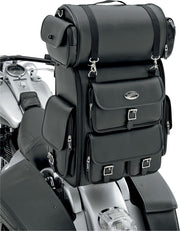 Saddlemen EX2200 Sissy Bar Bag with Roll Bag #3515-0096