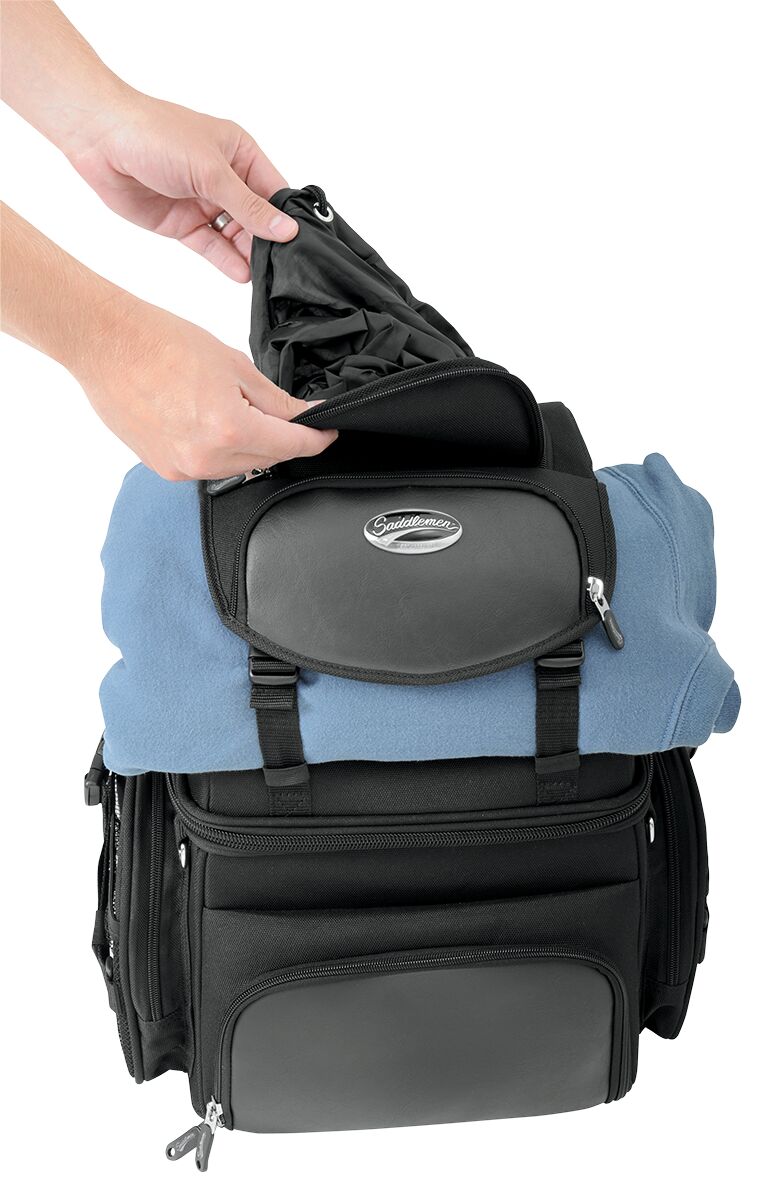Saddlemen BR1800 Back Seat or Sissy Bar Bag