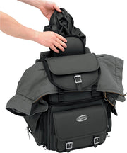 Saddlemen Plain B3400EX/S Combination Backrest, Seat and Sissy Bar Bag