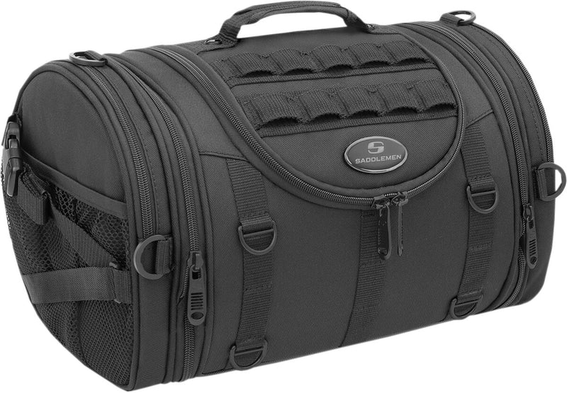 Saddlemen Black R1300LXE Tactical Roll Bag