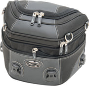 Saddlemen Rear Rack Luggage Bag Adventure Series Rack Bag Black Textile #EX000649