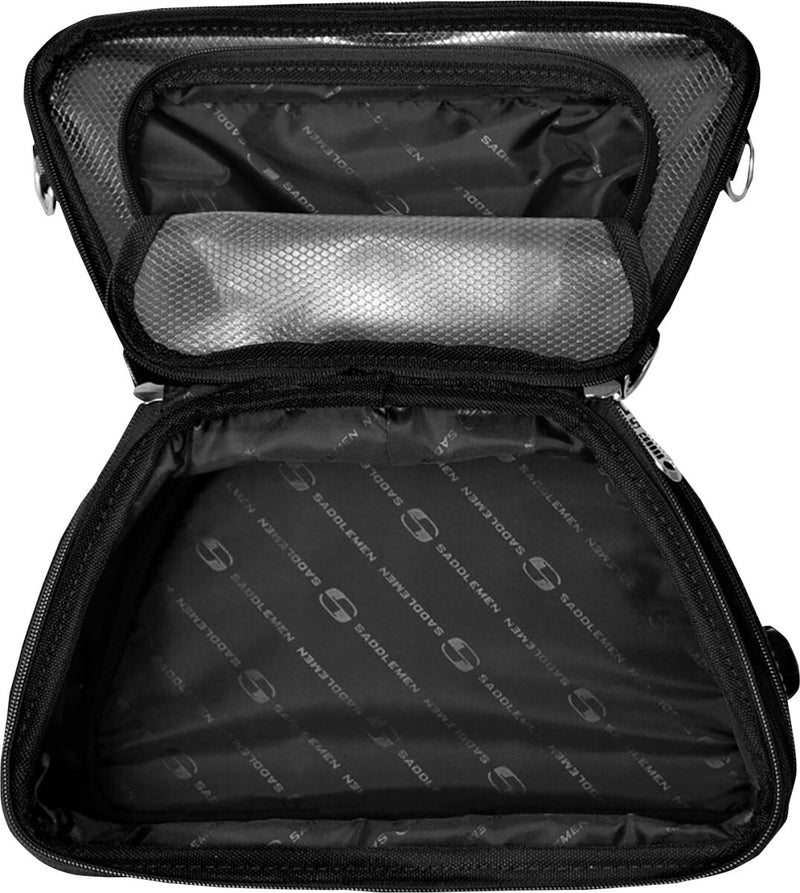Saddlemen Rear Rack Luggage Bag Adventure Series Rack Bag Black Textile #EX000649