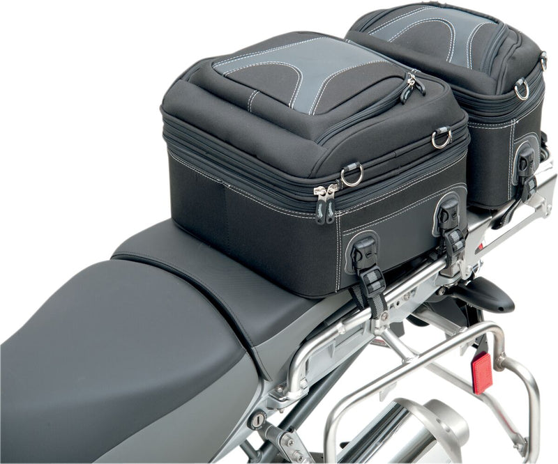Saddlemen Rear Rack Luggage Bag Adventure Series Rack Bag Black Textile #EX000649