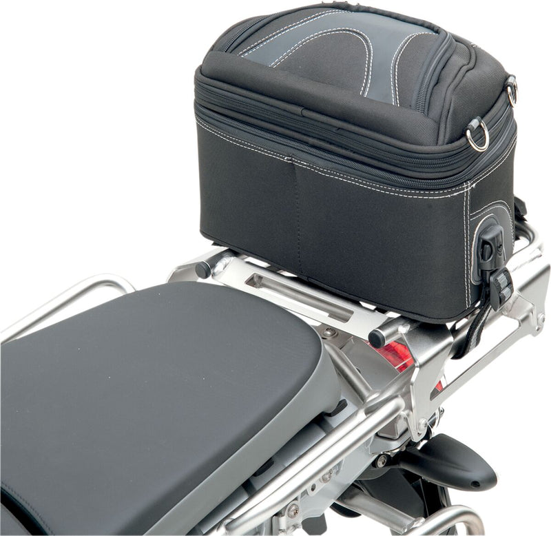 Saddlemen Rear Rack Luggage Bag Adventure Series Rack Bag Black Textile #EX000649