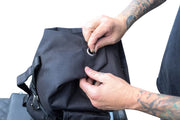 Burly Brand Black Sissy Bar Backpack