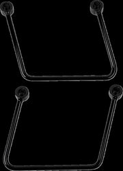 Drag Specialties Saddlebag Support Fits Harley-Davidson Softail Models 2018-2024 #S77-0155GB