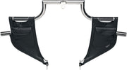 Drag Specialties Plain Lowers for Lindby Highway Bars for 2000-2017 Harley-Davidson Softail Motorcycles #3550-0032