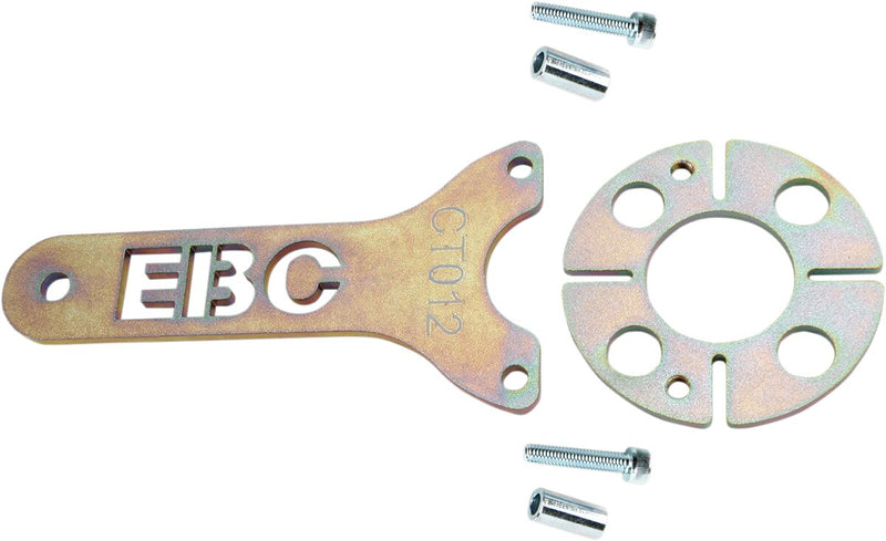EBC Clutch Removal Tool Holding Tool Brass Gold Clutch Basket with Stepped Handle