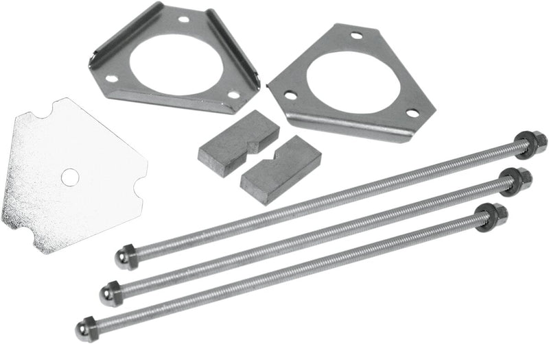 LA Choppers Shock Spring Compression Tool Spring Compressor Silver Each