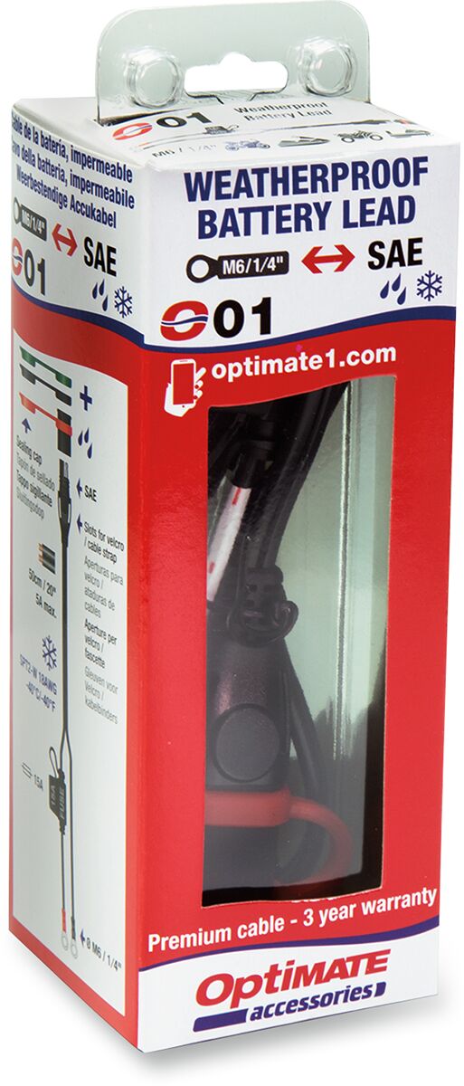 1/4" Eyelet Battery Connection Lead
