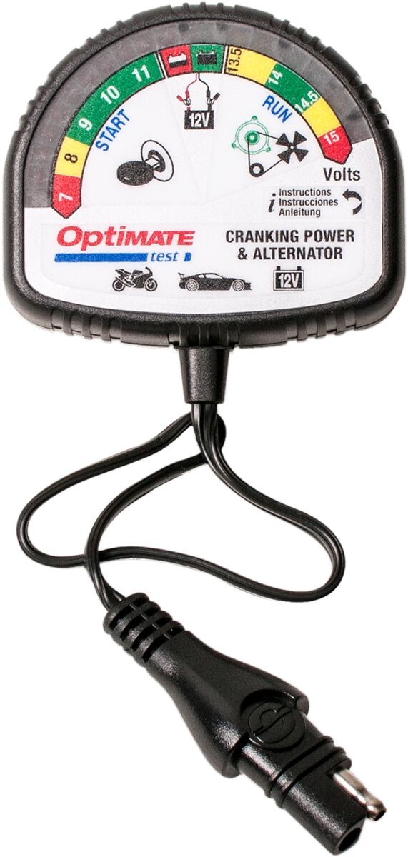 OptiMate TEST Cranking & Alternator