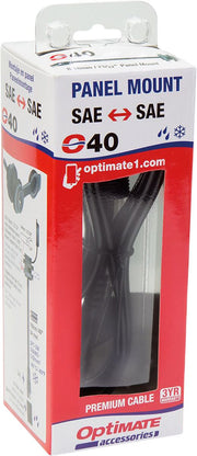Weatherproof SAE Thin Panel Mount Socket O-40