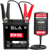 BS Battery SMART Battery Charger & Maintainer Black Each