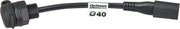 Weatherproof SAE Thin Panel Mount Socket O-40